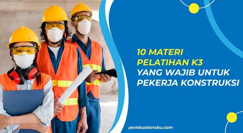 materi pelatihan k3