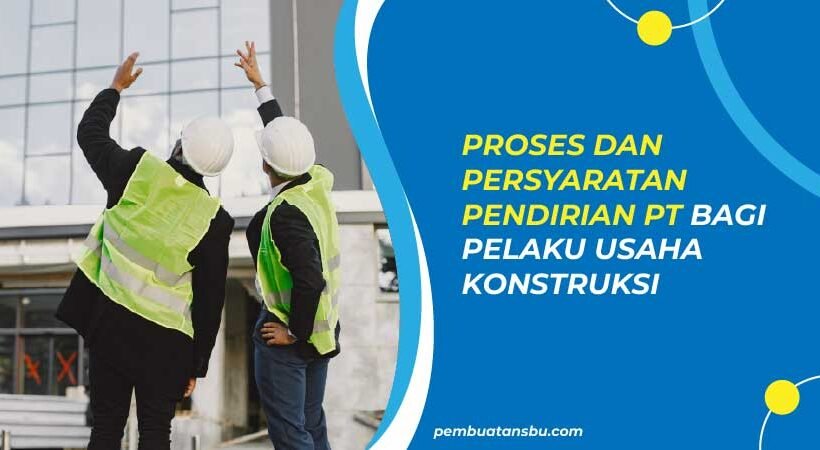 persyaratan pendirian pt